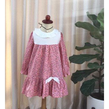 váy thu hoa đuôi cá trẻ em size 4-8